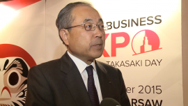 Japońskie firmy zainwestowały w Polsce już ponad 5 mld zł. Polska przyciąga inwestorów stabilnością polityczną i wysokimi kompetencjami pracowników BIZNES, ,handel, BIZ, Japonia, eksport, import, biznes - Coraz więcej japońskich firm dostrzega potencjał inwestycyjny Polski. Rośnie nie tylko wymiana handlowa między dwoma krajami, lecz także wartość inwestycji. Japońscy przedsiębiorcy przyznają, że cenią nasz kraj głównie za stabilność polityczną oraz wysokie kompetencje pracowników. Miasto Takasaki zorganizowało w Warszawie pierwsze targi Japan Business Expo, które mają przyczynić się do rozwoju polsko-japońskiej współpracy biznesowej.