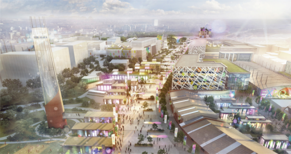 Koncept tematyczny i architektoniczny EXPO 2022 BIZNES, Gospodarka - Jeśli Polska wygra wyścig o EXPO 2022, wystawa po raz pierwszy odbędzie się w Europie Środkowo-Wschodniej. Atutem kandydatury jest lokalizacja, temat i koncept architektoniczny.