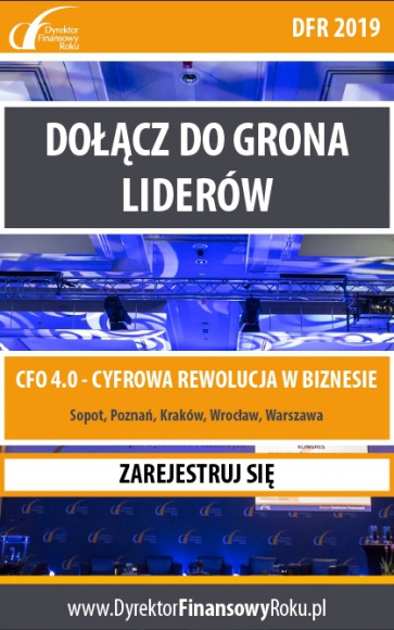 CFO 4.0 – Cyfrowa rewolucja w biznesie Finanse, LIFESTYLE - Już 21 marca wystartuje cykl kongresów dyrektorów finansowych oraz kolejna edycja konkursu Dyrektor Finansowy Roku. Tematem przewodnim tegorocznych spotkań jest cyfryzacja i robotyzacja biznesu z punktu widzenia CFO.